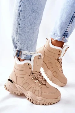 Botki Sznurowane|Botki Zimowe Damskie><noscript><img width=