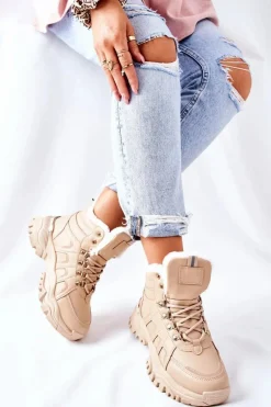 Botki Sznurowane|Botki Zimowe Damskie><noscript><img width=