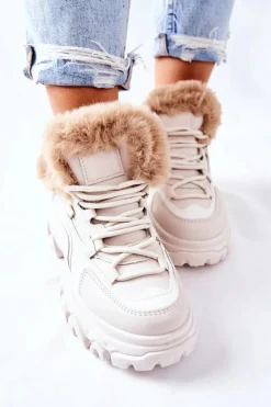 Botki Sznurowane|Botki Zimowe Damskie><noscript><img width=