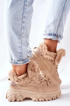 Botki Sznurowane|Botki Zimowe Damskie><noscript><img width=