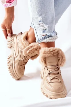 Botki Sznurowane|Botki Zimowe Damskie><noscript><img width=