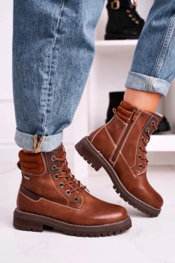 Botki Sznurowane|Czarne Botki><noscript><img width=