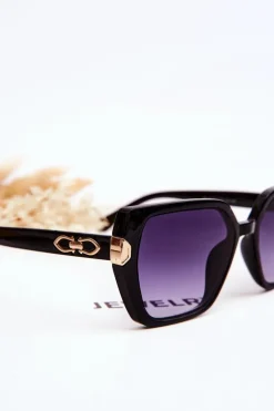 Sale PRIUS Damskie Okulary Przeciwsłoneczne V213 Czarne