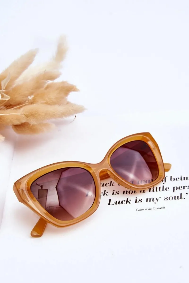 Outlet Damskie Okulary Przeciwsłoneczne Z Napisami M2404 Pomarańczowe Okulary