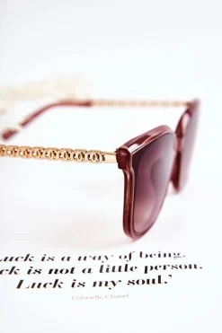 Boto Damskie Okulary Przeciwsłoneczne V130035 Fioletowe
