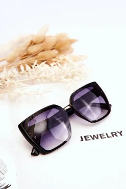 Okulary>PRIUS Damskie Okulary Przeciwsłoneczne UV400 V237 Czarne