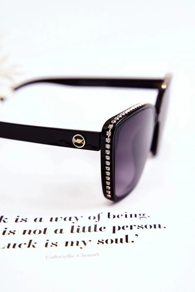 Okulary>Boto Damskie Okulary Przeciwsłoneczne M2338 Czarne