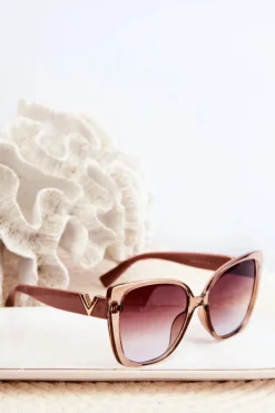 Hot Boto Damskie Okulary Przeciwsłoneczne Brudny Róż