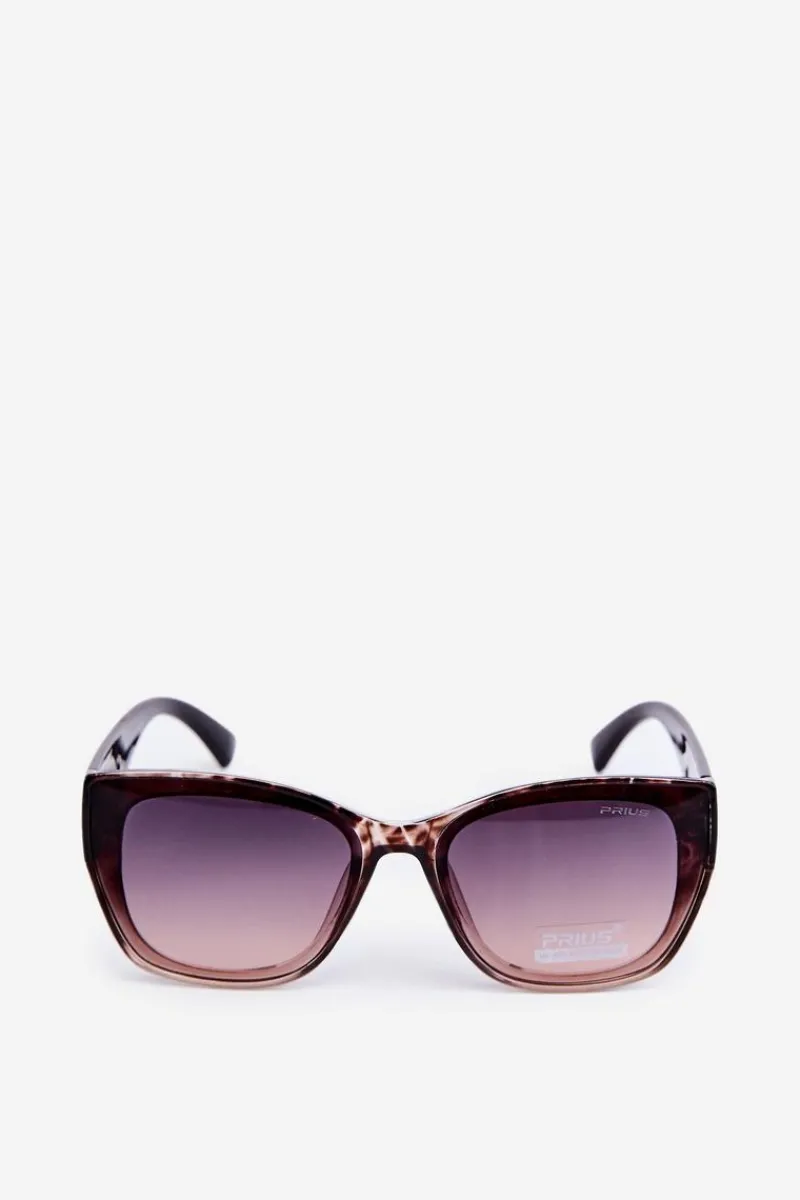 Clearance Boto Damskie Okulary Przeciwsłoneczne UV400 Brązowe