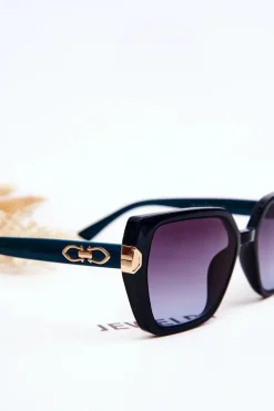 Damskie Okulary Przeciwsłoneczne V213 Zielone Okulary