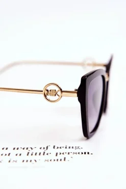New Boto Damskie Okulary Przeciwsłoneczne Kocie Oczy M2351 Czarne