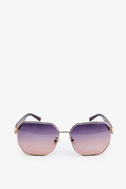 Okulary>PRIUS Damskie Okulary Przeciwsłoneczne UV400 Ciemnobrązowe