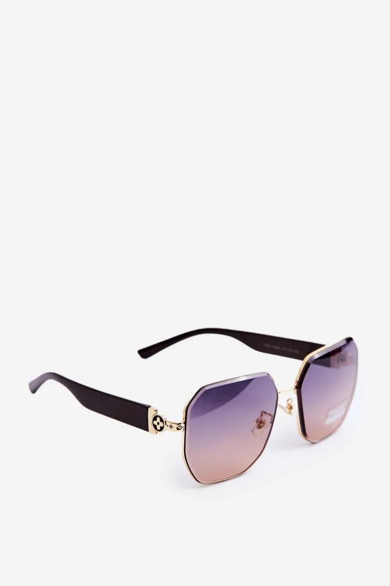 Okulary>PRIUS Damskie Okulary Przeciwsłoneczne UV400 Ciemnobrązowe