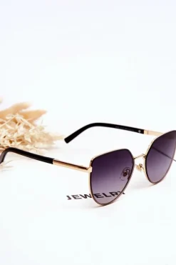 Okulary>PRIUS Damskie Okulary Przeciwsłoneczne V507 Czarne