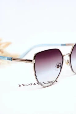 Best PRIUS Damskie Okulary Przeciwsłoneczne V507 Niebieskie