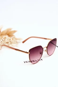 Okulary>PRIUS Damskie Okulary Przeciwsłoneczne V507 Różowe