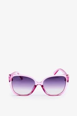 Clearance Damskie Okulary Przeciwsłoneczne Różowe Okulary