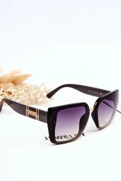 Sale Damskie Okulary Przeciwsłoneczne UV400 V237 Szare Okulary