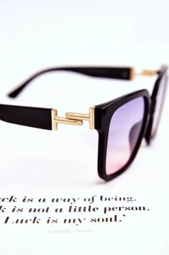 New Boto Damskie Okulary Przeciwsłoneczne Ombre V120026 Czarne