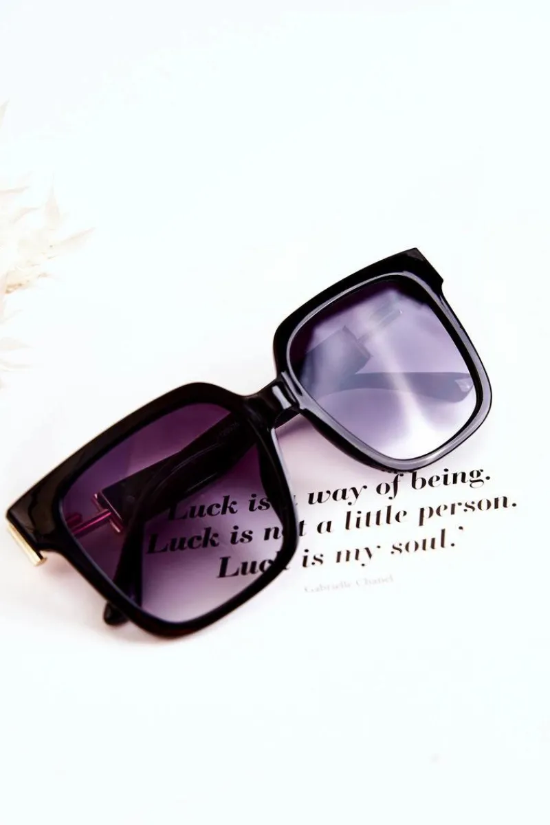 Boto Damskie Okulary Przeciwsłoneczne V120026 Czarne
