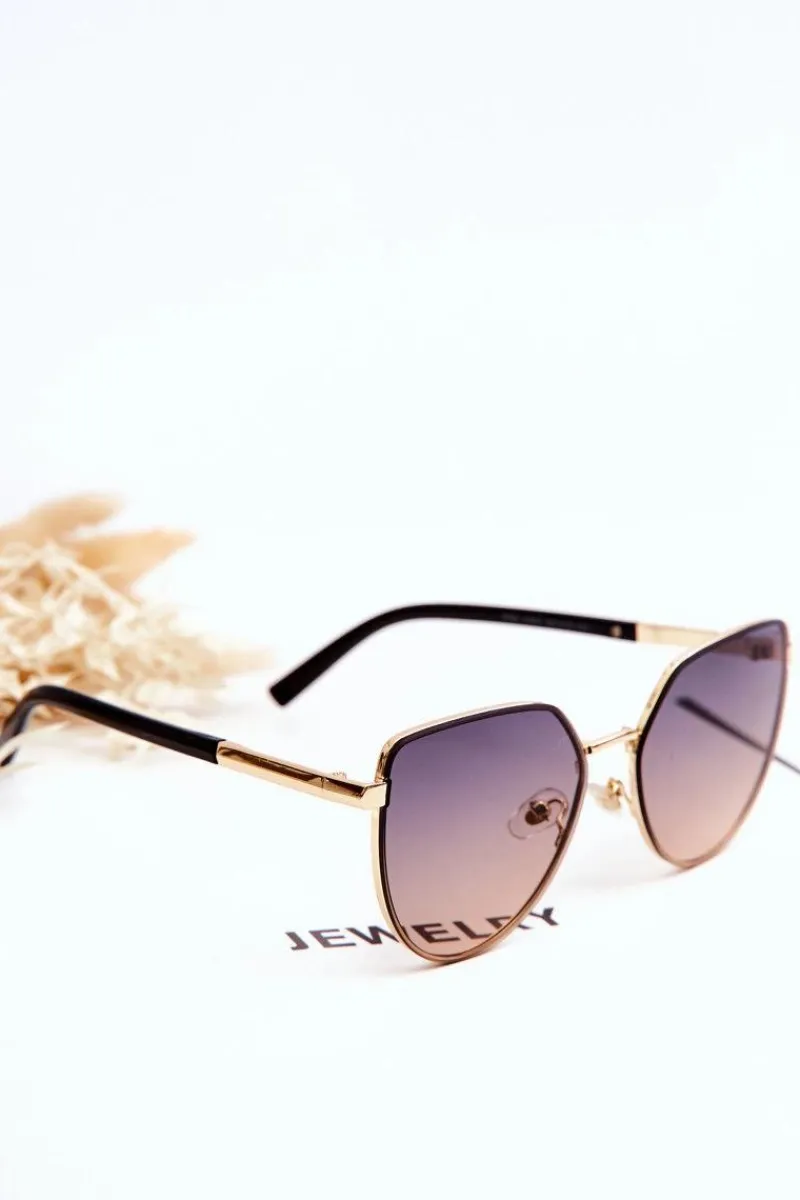 Outlet PRIUS Damskie Okulary Przeciwsłoneczne V507 Niebiesko-Pomarańczowe