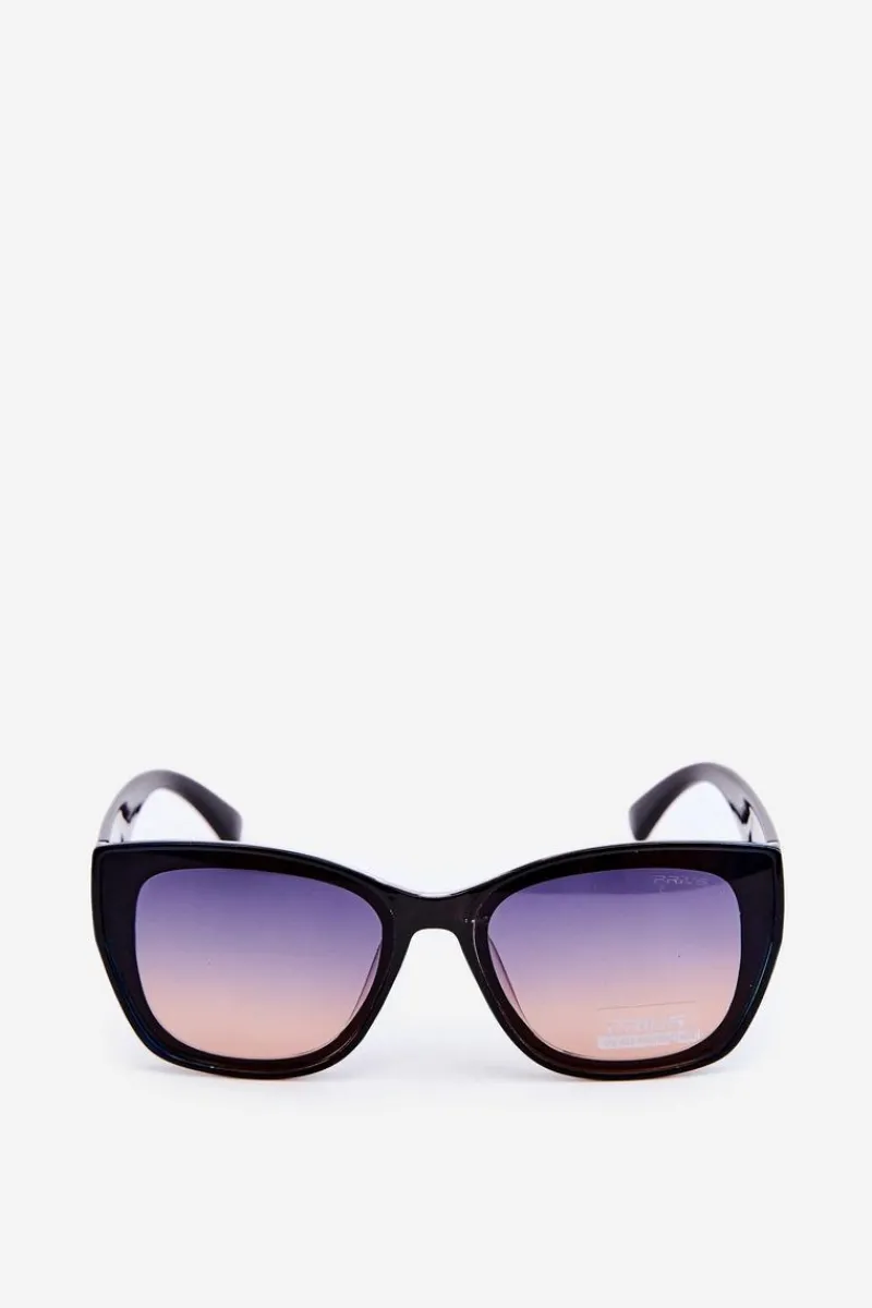 Damskie Okulary Przeciwsłoneczne UV400 Czarne Okulary