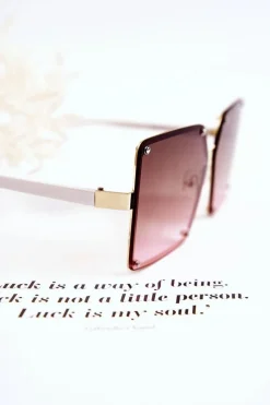 Okulary>Boto Damskie Okulary Przeciwsłoneczne Ombre V180004 Zielono-Różowe