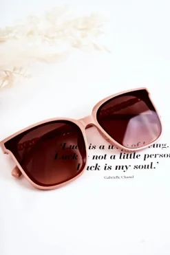 Online Damskie Okulary Przeciwsłoneczne V130035 Różowe Okulary