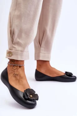 Outlet ZAXY Damskie Pachnące Baleriny LL285001 Czarne