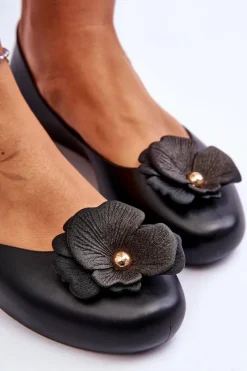 Outlet ZAXY Damskie Pachnące Baleriny LL285001 Czarne