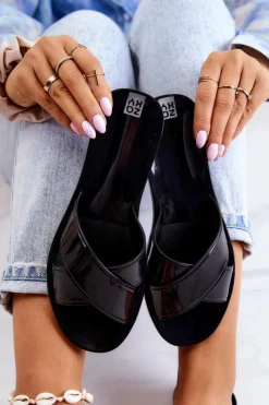 Hot ZAXY Damskie Pachnące Klapki JJ285077 Czarne