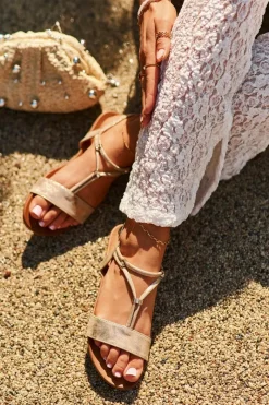 Sandały Płaskie><noscript><img width=