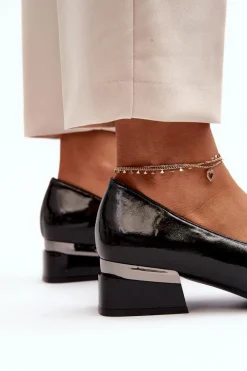 Półbuty Lakierowane><noscript><img width=