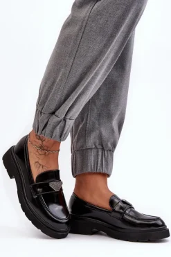 Loafersy Damskie|Mokasyny Płaskie><noscript><img width=