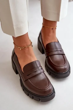 Półbuty Skórzane><noscript><img width=