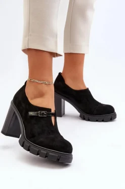 Czółenka Na Platformie|Czółenka Zamszowe><noscript><img width=