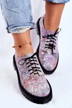 Półbuty Skórzane><noscript><img width=