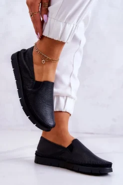 Półbuty Skórzane><noscript><img width=