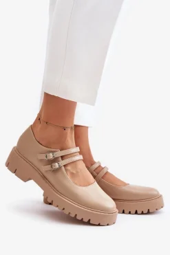 Półbuty Skórzane><noscript><img width=