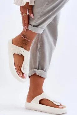 Online Damskie Piankowe Japonki Białe Apolla Damskie Klapki Damskie Japonki|Klapki Na Platformie