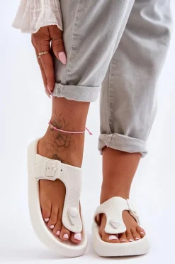 Online Damskie Piankowe Japonki Białe Apolla Damskie Klapki Damskie Japonki|Klapki Na Platformie