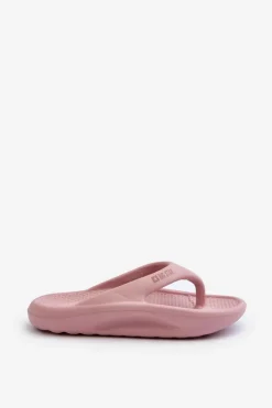Online Damskie Piankowe Klapki Japonki Big Star NN274A650 Różowe Damskie Klapki Damskie Big Star|Klapki Basenowe