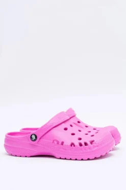 Online Boto Damskie Piankowe Klapki Kroksy EVA Różowe