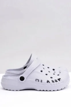 New Damskie Piankowe Klapki Kroksy EVA Szare Damskie Klapki Damskie Klasyczne