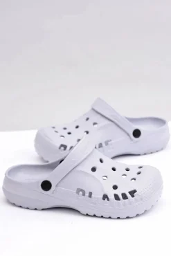 New Damskie Piankowe Klapki Kroksy EVA Szare Damskie Klapki Damskie Klasyczne