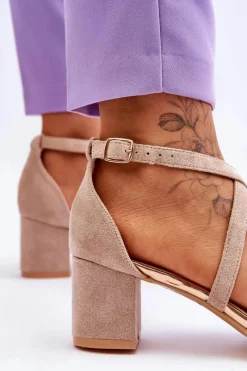 Sandały Na Obcasie><noscript><img width=