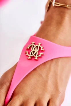 Clearance Damskie Sandałki Neonowe Różowe Sonner Damskie Sandały Gumowe|Sandały Płaskie