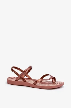 Hot Ipanema Damskie Sandały 82842 Fashion Sandal VIII Fem Różowo-Brązowe