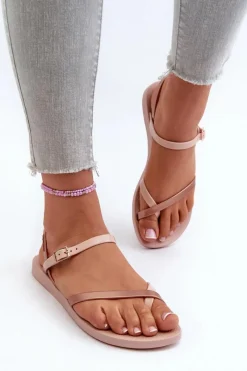 Sandały Gumowe|Sandały Płaskie>Ipanema Damskie Sandały 82842 Fashion Sandal VIII Fem Różowe