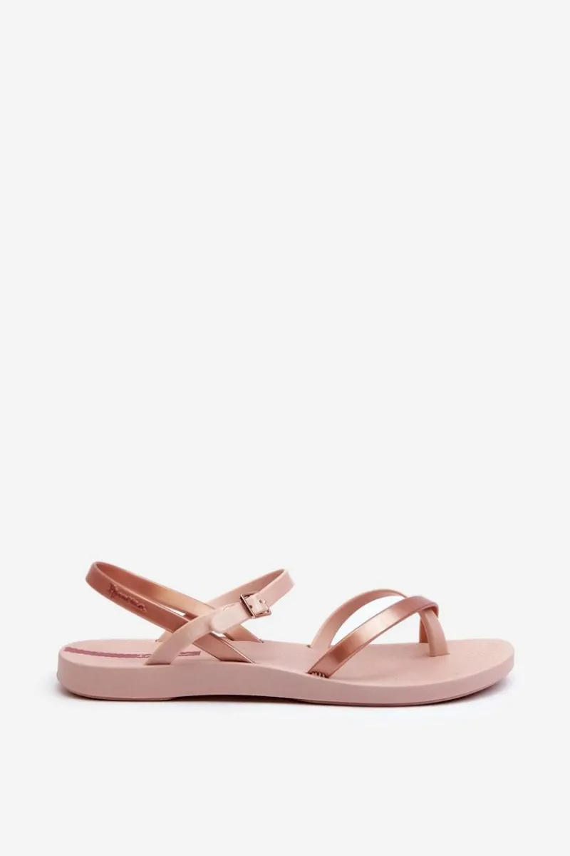 Sandały Gumowe|Sandały Płaskie>Ipanema Damskie Sandały 82842 Fashion Sandal VIII Fem Różowe